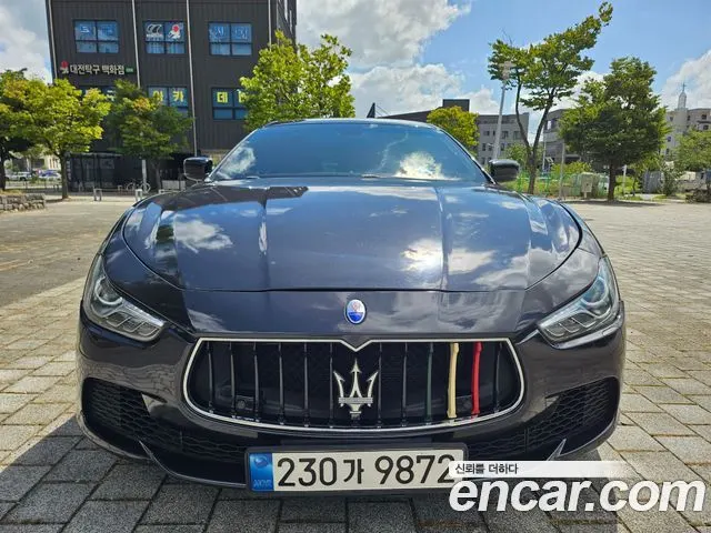 MASERATI GHIBLI — из Кореи под ключ