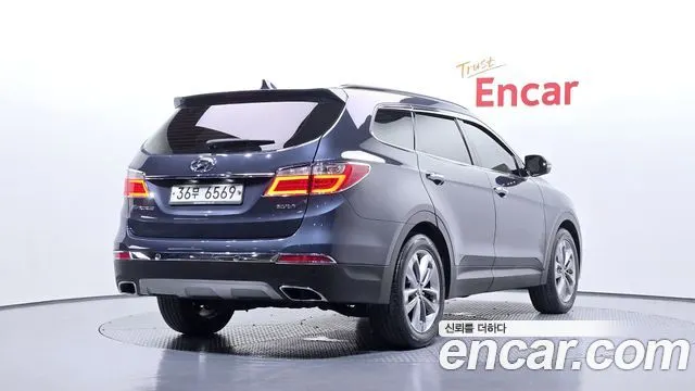 HYUNDAI MAXCRUZ 2015 — 150 336 км, синий, Корея — под ключ — фото 2