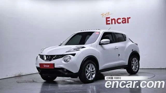 NISSAN JUKE 2016 — 77 859 км, белый, Корея — под ключ — фото 1