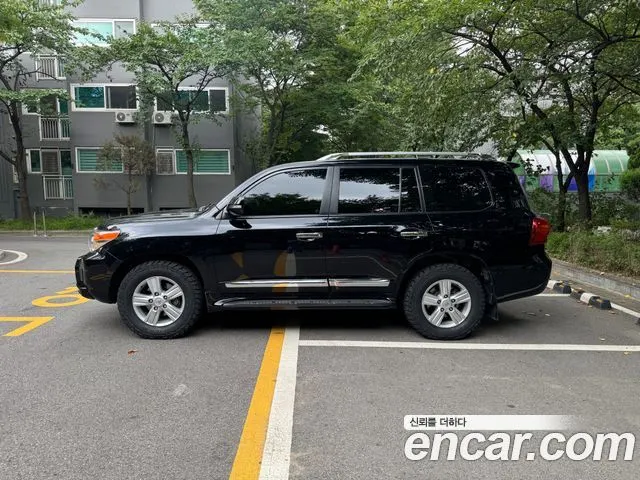 TOYOTA LAND CRUISER 2014 — 94 000 км, чёрный, Корея — под ключ — фото 2