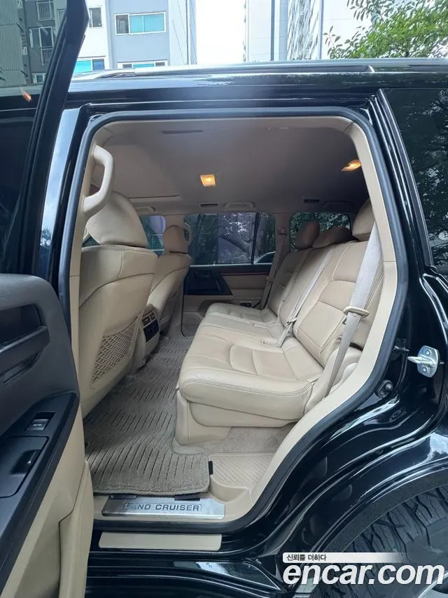 TOYOTA LAND CRUISER 2014 — 94 000 км, чёрный, Корея — под ключ — фото 9