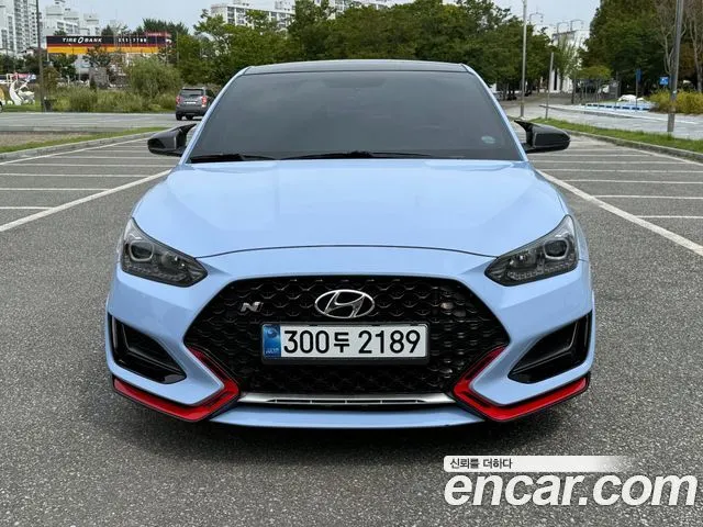HYUNDAI VELOSTER 2019 — 122 200 км, голубой, Корея — под ключ — фото 11