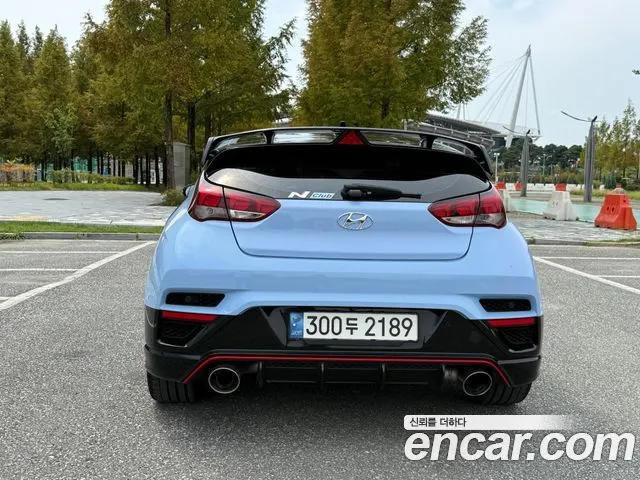 HYUNDAI VELOSTER 2019 — 122 200 км, голубой, Корея — под ключ — фото 5