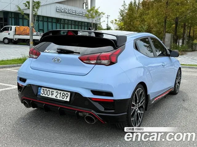 HYUNDAI VELOSTER 2019 — 122 200 км, голубой, Корея — под ключ — фото 6
