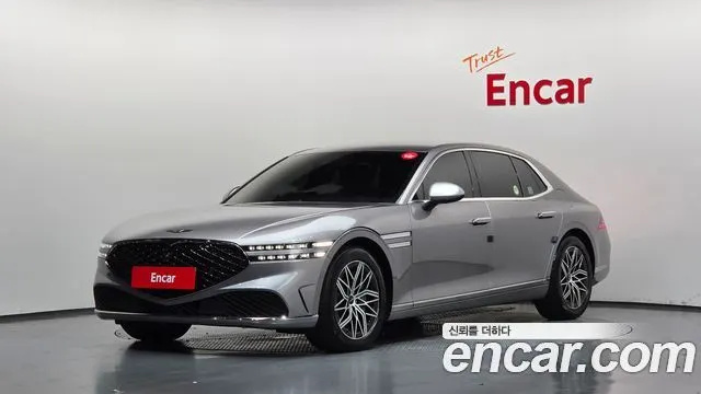 GENESIS G90 2023 — 63 371 км, серебристо-серый, Корея — под ключ — фото 1