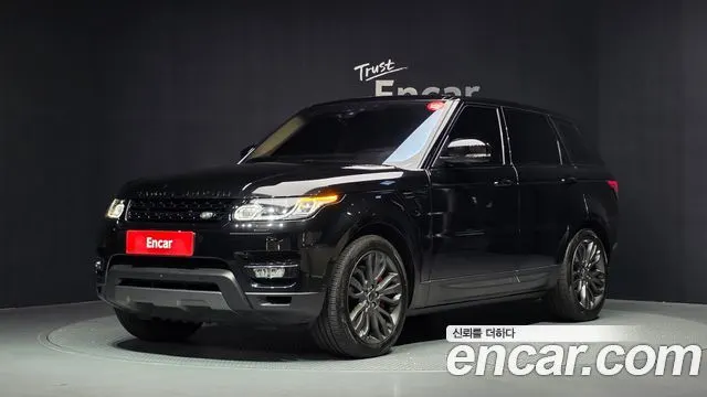 LAND ROVER RANGE ROVER SPORT 2017 — 73 754 км, чёрный, Корея — под ключ — фото 12