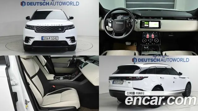 LAND ROVER RANGE ROVER VELAR — из Кореи под ключ