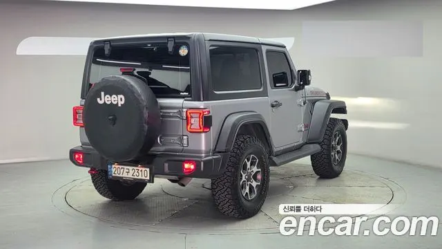 JEEP WRANGLER 2021 — 57 879 км, серебристо-серый, Корея — под ключ — фото 2