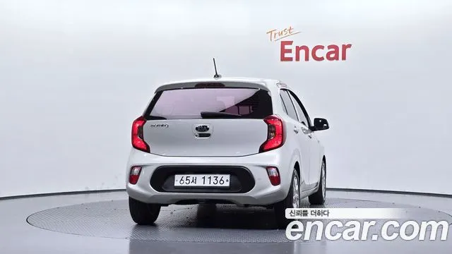KIA MORNING 2017 — 108 305 км, белый-перламутр, Корея — под ключ — фото 4