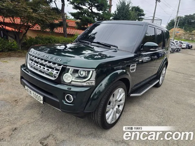 LAND ROVER DISCOVERY 4 2010 — 135 125 км, тёмно-зелёный, Корея — под ключ — фото 2