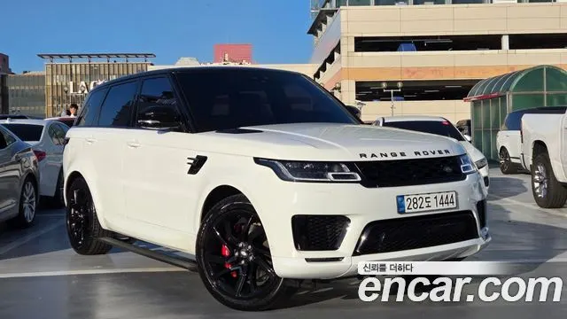 LAND ROVER RANGE ROVER SPORT 2022 — 31 100 км, белый, Корея — под ключ — фото 5