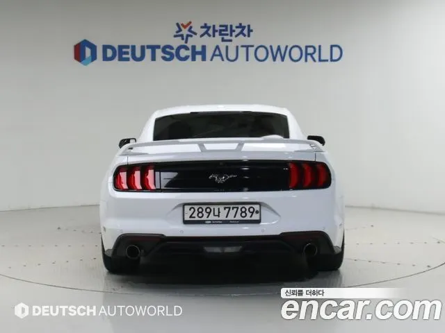 FORD MUSTANG 2019 — 124 900 км, белый, Корея — под ключ — фото 4