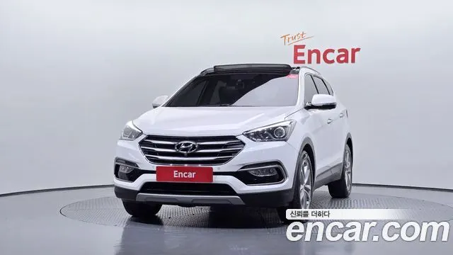 HYUNDAI SANTA FE 2016 — 205 459 км, белый, Корея — под ключ — фото 3
