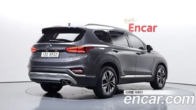 HYUNDAI SANTA FE 2019 — 186 479 км, коричневый, Корея — под ключ — фото 2