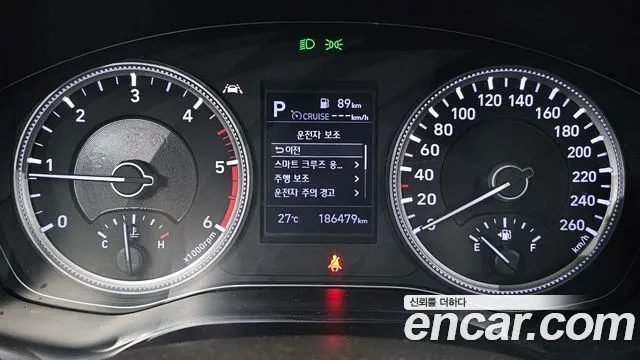 HYUNDAI SANTA FE 2019 — 186 479 км, коричневый, Корея — под ключ — фото 8