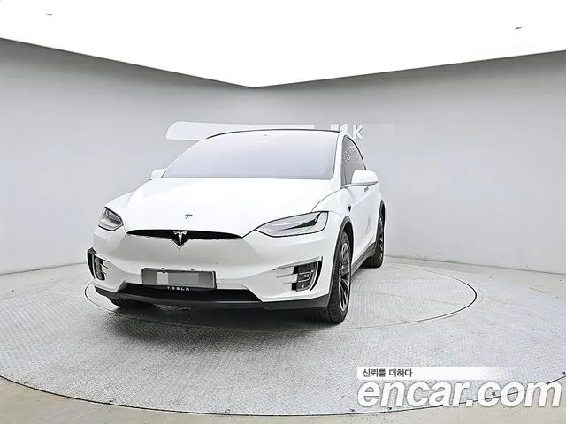 TESLA MODEL X 2020 — 136 947 км, белый, Корея — под ключ — фото 1