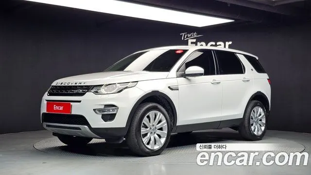 LAND ROVER DISCOVERY SPORT 2016 — 144 389 км, белый, Корея — под ключ — фото 1