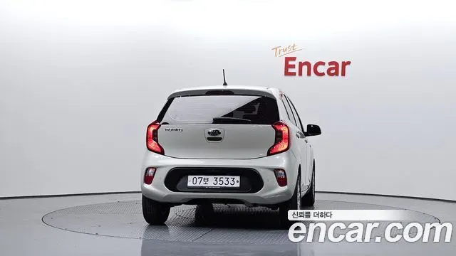 KIA MORNING 2018 — 155 834 км, белый-перламутр, Корея — под ключ — фото 4