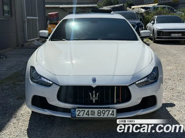 MASERATI GHIBLI — из Кореи под ключ