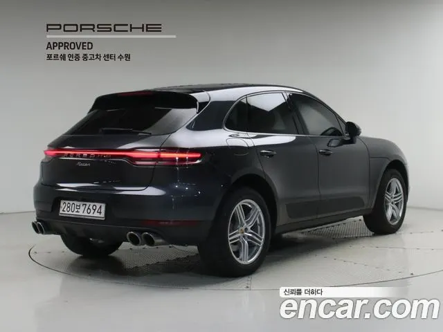 PORSCHE MACAN 2019 — 98 460 км, серый, Корея — под ключ — фото 2