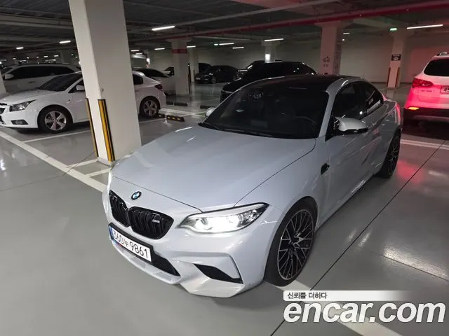 BMW M2 2020 — 30 000 км, серебристо-серый, Корея — под ключ — фото 11