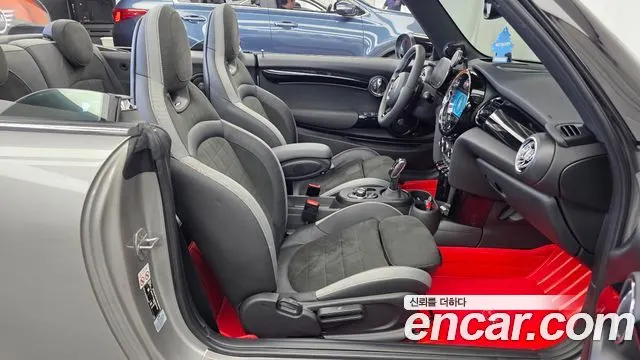 MINI COOPER S CONVERTIBLE 2023 — 27 955 км, серебристо-серый, Корея — под ключ — фото 11