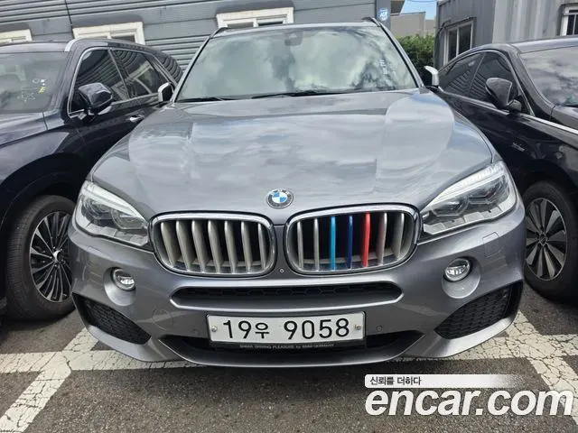 BMW X5 2015 — 158 854 км, серый, Корея — под ключ — фото 1