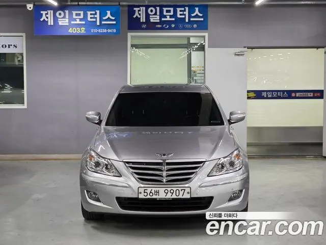 HYUNDAI GENESIS 2011 — 221 800 км, серебристо-серый, Корея — под ключ — фото 6