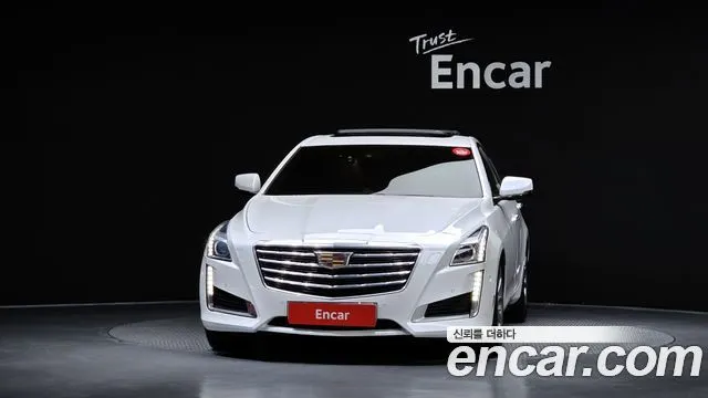 CADILLAC CTS 2017 — 103 696 км, белый, Корея — под ключ — фото 3