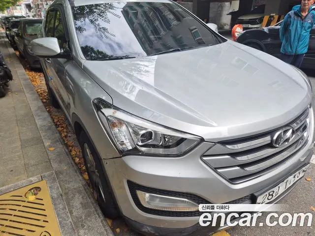 HYUNDAI SANTA FE 2014 — 227 000 км, серебристый, Корея — под ключ — фото 11