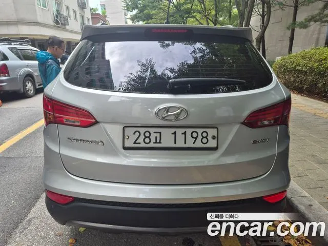 HYUNDAI SANTA FE 2014 — 227 000 км, серебристый, Корея — под ключ — фото 4