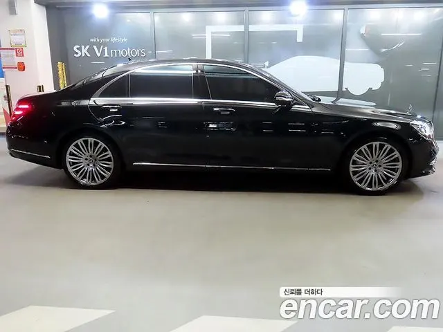 MERCEDES-BENZ S-CLASS W222 2019 — 97 517 км, чёрный, Корея — под ключ — фото 4