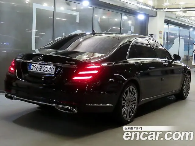MERCEDES-BENZ S-CLASS W222 2019 — 97 517 км, чёрный, Корея — под ключ — фото 5