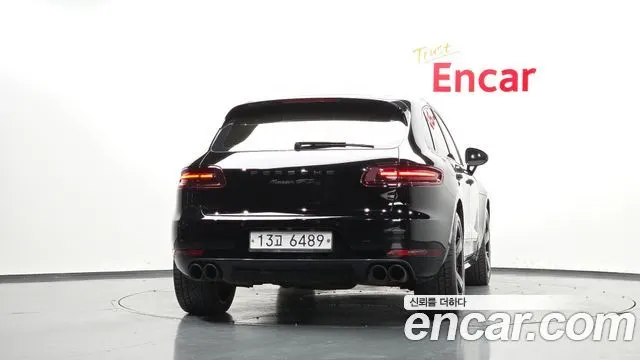 PORSCHE MACAN 2018 — 109 578 км, чёрный, Корея — под ключ — фото 4