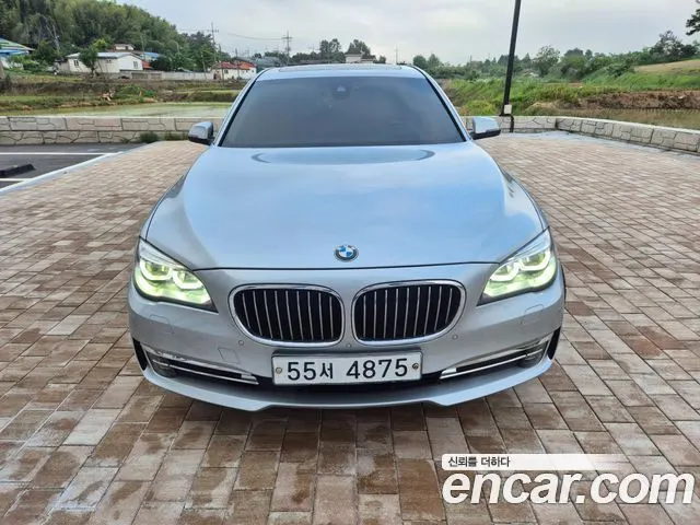 BMW 7 SERIES 2013 — 186 848 км, серебристый, Корея — под ключ — фото 11