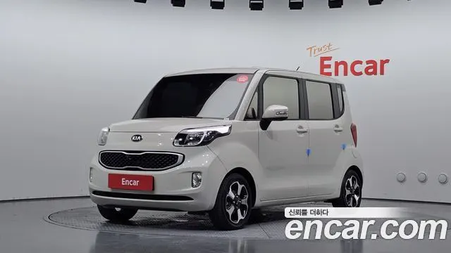 KIA RAY 2013 — 106 520 км, белый-перламутр, Корея — под ключ — фото 1
