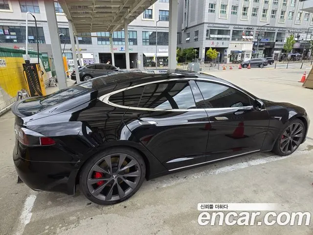 TESLA MODEL S 2020 — 87 000 км, чёрный, Корея — под ключ — фото 2