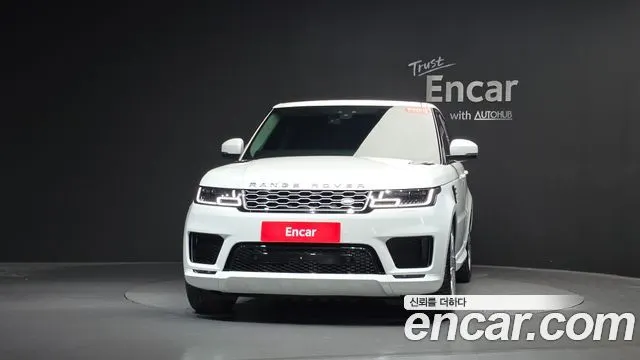 LAND ROVER RANGE ROVER SPORT 2019 — 33 111 км, белый, Корея — под ключ — фото 3