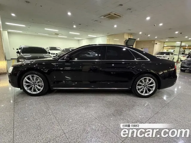 AUDI A8 2011 — 146 519 км, чёрный, Корея — под ключ — фото 3