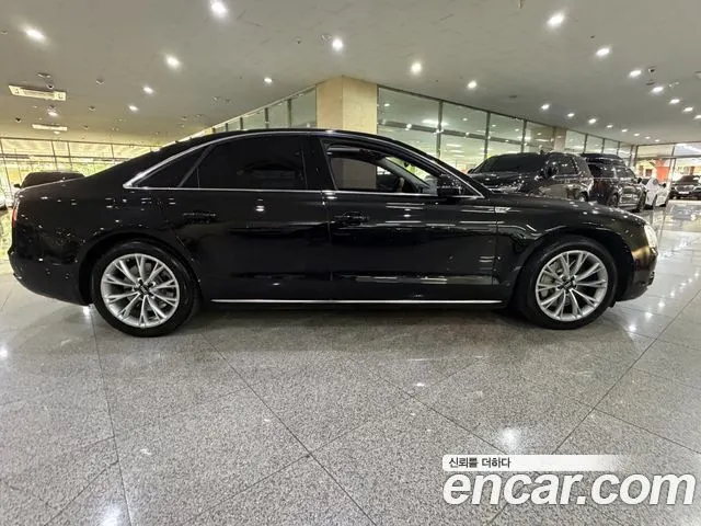AUDI A8 2011 — 146 519 км, чёрный, Корея — под ключ — фото 5