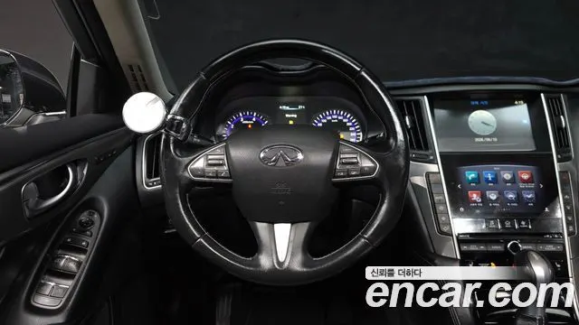 INFINITI Q50 2014 — 149 210 км, серебристо-серый, Корея — под ключ — фото 12