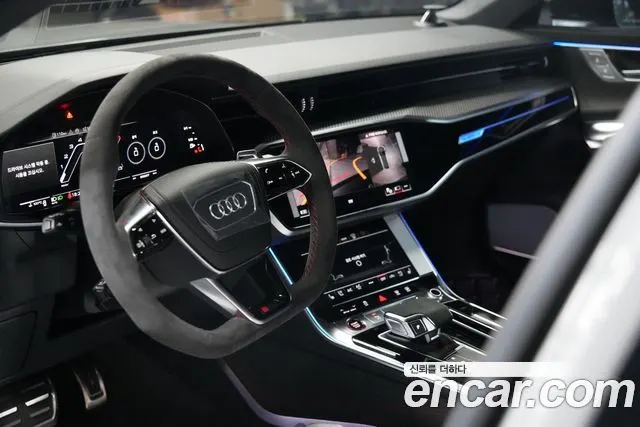 AUDI RS6 2025 — 2 500 км, светло-серебристый, Корея — под ключ — фото 7
