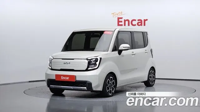 KIA KIA RAY 2023 — 38 410 км, белый-перламутр, Корея — под ключ — фото 1