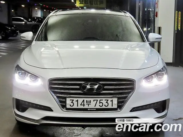 HYUNDAI GRANDEUR HYBRID 2019 — 215 348 км, белый, Корея — под ключ — фото 3