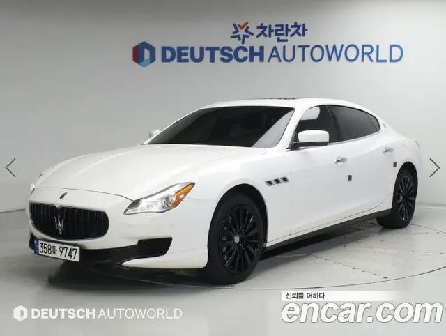 MASERATI QUATTROPORTE — из Кореи под ключ