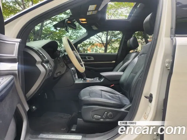 FORD EXPLORER 2017 — 81 000 км, белый, Корея — под ключ — фото 10
