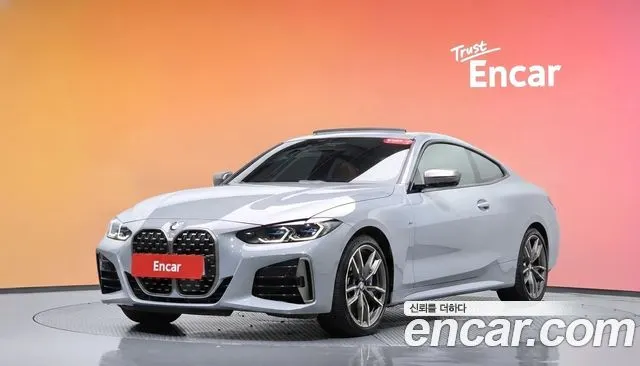 BMW 4 SERIES 2024 — 63 288 км, светло-серебристый, Корея — под ключ — фото 2