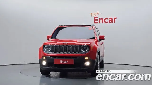 JEEP RENEGADE 2016 — 106 920 км, красный, Корея — под ключ — фото 3