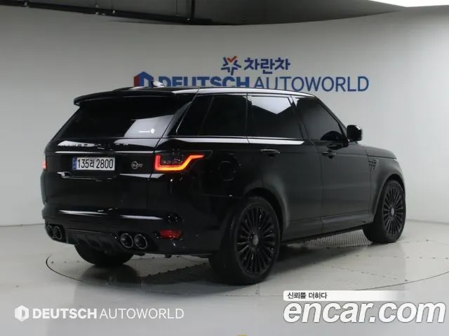 LAND ROVER RANGE ROVER SPORT 2019 — 40 000 км, белый, Корея — под ключ — фото 3