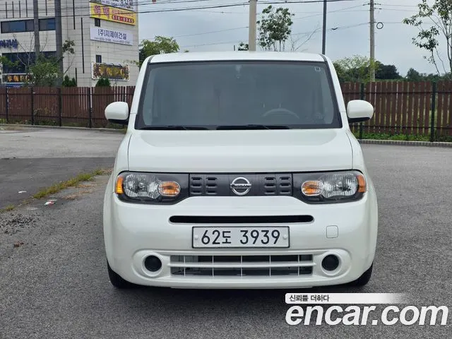 NISSAN CUBE 2012 — 83 659 км, белый-перламутр, Корея — под ключ — фото 2